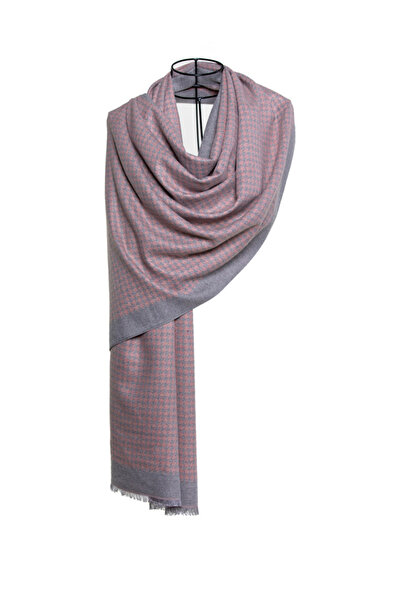 MAWLANA CASHMERE & SILK Cașmir modal - șal jacquard