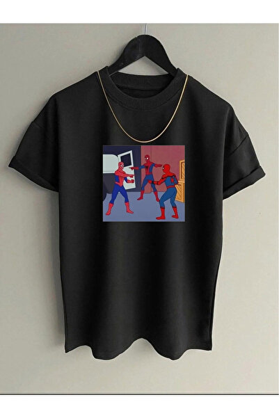 TIMESWASTINGIRL Tricou Marvel Spiderman