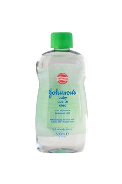 Johnson's Baby Oil Aloe Vera 300 ml Green