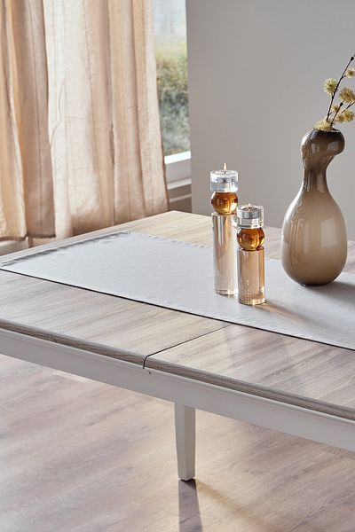 Doqu Home Grade Runner - 45x150cm Κρεμ Χρώμα για Πεδίο