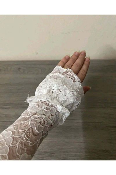 ZEKAS FASHION Mănuși din dantelă pentru tatuaje