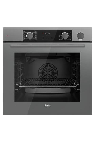 Ferre Xe64cpr Steamart&fryart Serisi Buharlı Pişirme Gri Ankastre Fırın (0+10 Konum)