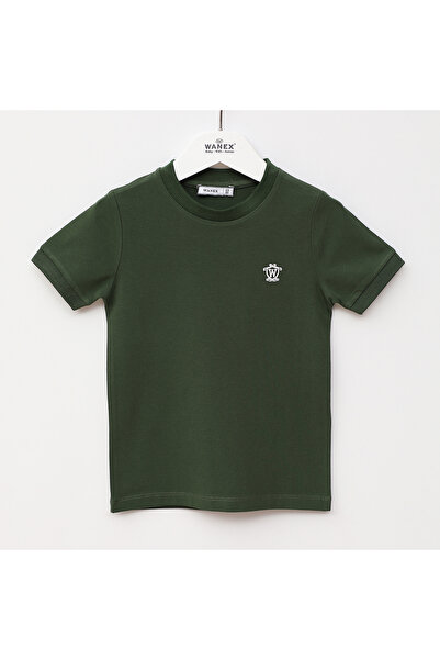 WANEX Tricou subțire pentru băieți, cu gât crew, cu mânecă scurtă, pentru șco...