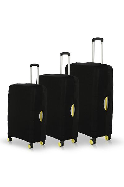 hızlıvaliz Husa pentru valiză MY PALACE SET de 3 de protecție pentru valiză (NEGRU)
