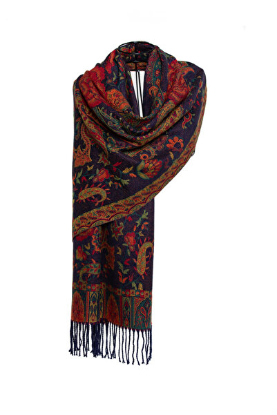 MAWLANA CASHMERE & SILK ŞAL JACQUARD MODAL CASHMERE (JAMWAR)