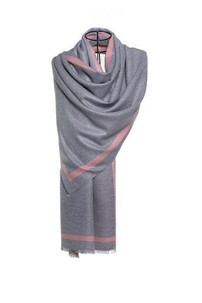 MAWLANA CASHMERE & SILK MODAL CASHMERE DOUBLE SIDED SHALL