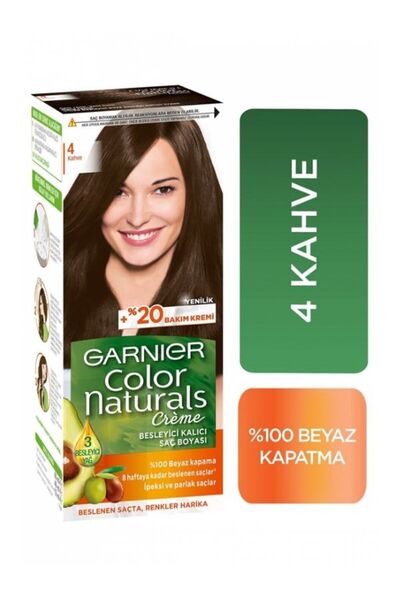 Garnier Color Naturel Boya 4 Kahve