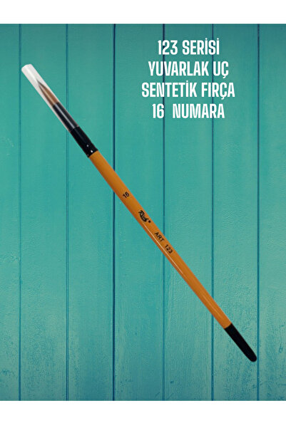 SEYFİKİRTASİYE 16 Numara 123 Serisi Yuvarlak Uç Fırça Sentetik Kıl