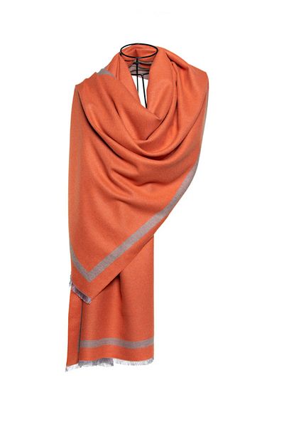 MAWLANA CASHMERE & SILK Double Sided Modal Cashmere Shawl