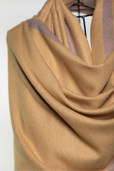 MAWLANA CASHMERE & SILK MODAL CASHMERE DOUBLE SIDED SHALL