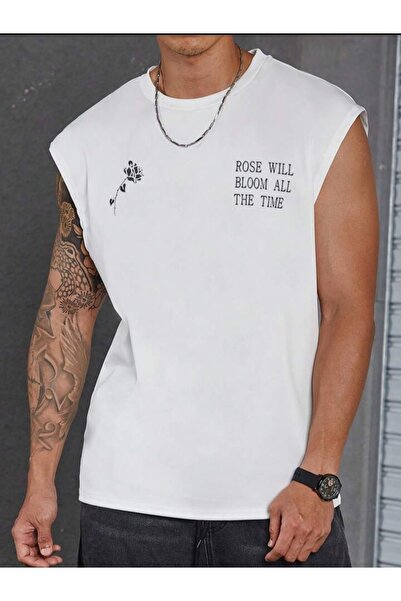 Sebesta Fashion SEBESTA FASHION تي شيرت مطبوع بدون أكمام للموسم الجديد SEBEST...