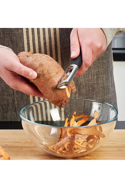 IKEA Stainless Steel Potato Peeler Length: 17 Cm Ikea Peeling Knife Side Peeler Black