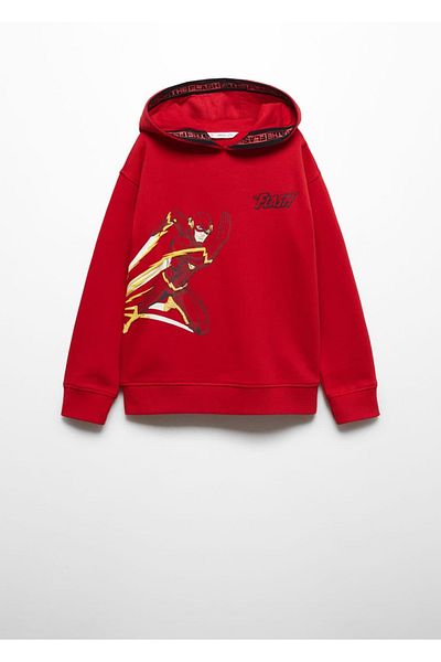 MANGO Kids Red Sweatshirt for Children