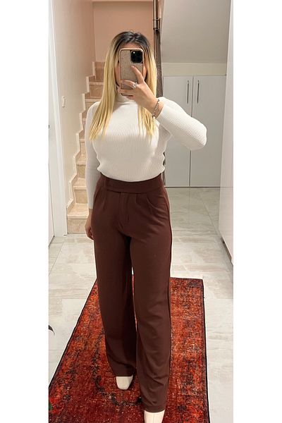 ElitWear Women's Velcro Closure Palazzo Pants
