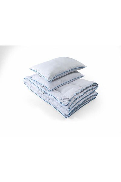 Dreamrite Home Battal 220X240 cm Cotton Satin Pillow and Quilt Set - 1 Quilt, 2 Pillows