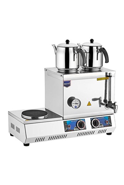 Remta 30 Model Çift Demlikli Elektrikli Çay Ocağı 23 Lt.- K31 Çay Kazanı(DEML...