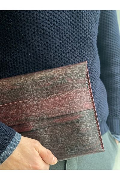 MAT Deri حافظة متوافقة مع Matebook 16 S Huawei مقاس 16 بوصة مصنوعة يدويًا من الجلد الطبيعي