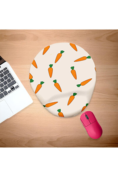UcuruStore Mouse Pad Oval cu Suport pentru Încheietura Mâinii, cu design Morc...