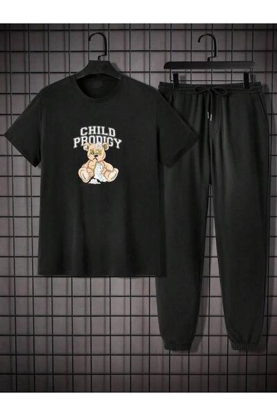 Khione Σετ φόρμας μπλουζάκι με στάμπα Unisex Child Prodigy