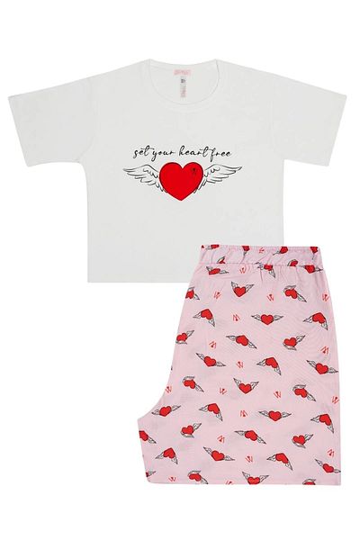 SUWEN SuwenAngel Shorts Set
