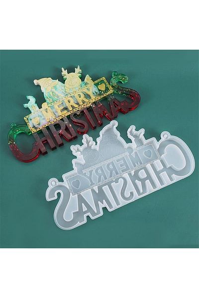 Hobizubi Πρωτοχρονιάτικο Εποξειδικό Καλούπι -κωδικός:296