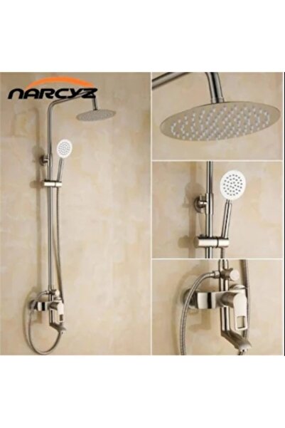 OEM Banyo Bataryası Duş Seti Mat Krom Nikel Özel Seri Yeni Model 5 Yılgarantili