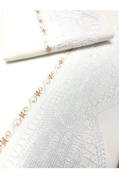 Çeyiz Bahçesi Σετ Παπλωματοθήκη Cappuccino Lace Piccolo
