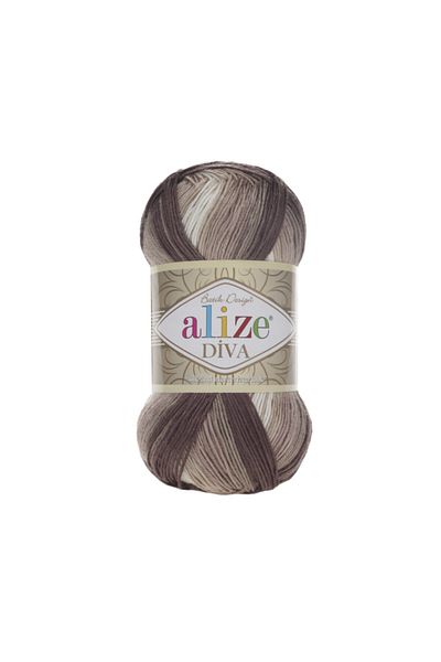 Alize Νήματα πλεξίματος Diva Batik 1815 Model Colorful Hand Knitting