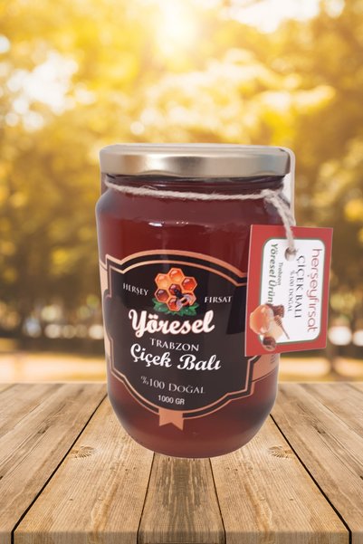 HERŞEY FIRSAT Herşeyfırsat | Yöresel Trabzon Süzme Çicek Balı % 100 Doğal 1 Kg