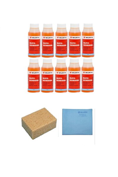 Würth 3 Lü Set 10 Adet 32 Ml Sabun 1 Adet Oto Yıkama Süngeri 1 Adet Mikrofibe...