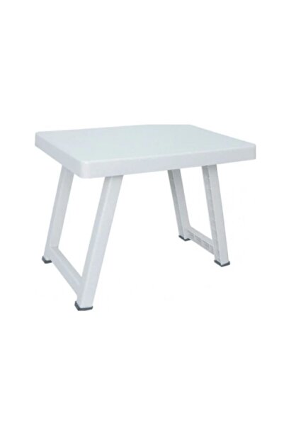 UN1 Poliwork Katlanır Büyük Sehpa 70x50x60 Cm Beyaz