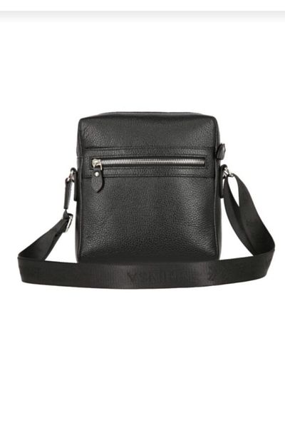 Eminsa Leather Zippered Men's Shoulder Bag