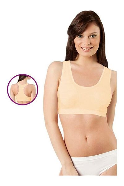 Elite Life Seamless, Non-marking, Sponge Supported Bustier - Trendyol