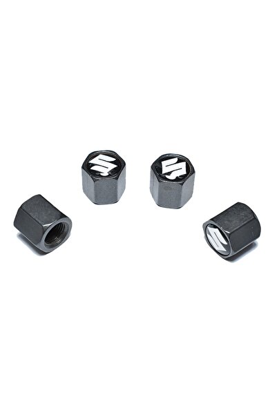 GARDENAUTO غطاء صمام معدني لسوزوكي سويفت - 4 قطع