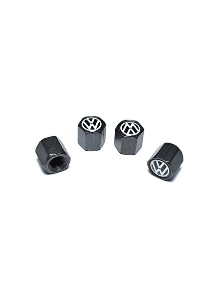 GARDENAUTO Volkswagen Passat B6 2005-2010 Metal Sibop Kapağı 4 Adet (siyah-be...