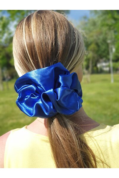 Melkady Aksesuar Melkady 131osma - Cauciuc de păr satinat gigant oversize scr...