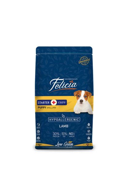 Felicia Az Tahıllı Yavru Köpek Kuzulu Small/mini 3 Kg