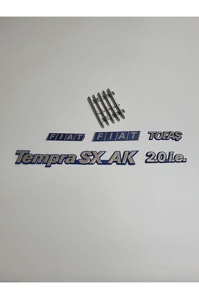 NURPAR Tempra Sx a 1.6.I.E. - Roller Shutter Luggage Rigging Lettering Set