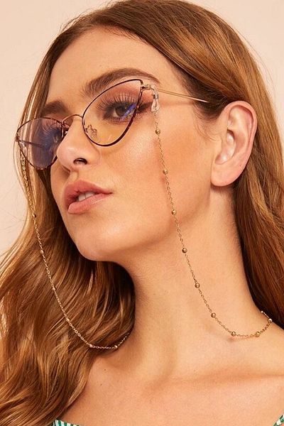 Tina Wear Handmade Tiny Ball Model Chain Glasses Strap and Sunglasses Accessory - 96190