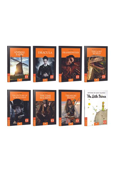 MK Publications English Story Book Set Stage 4 (8 BOOKS) Audio Files