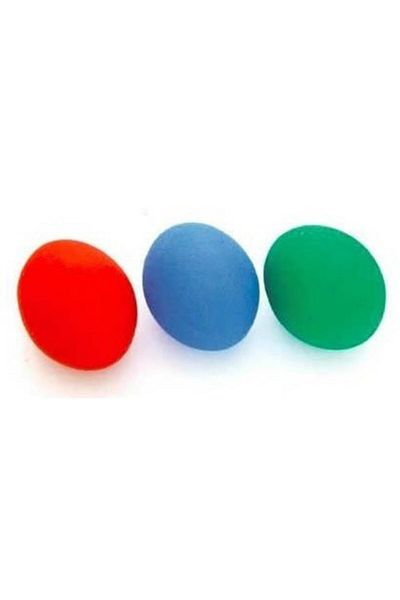 silimo Set of 3 Silicone Stress Ball - Hand Exercise Ball 3 Colors