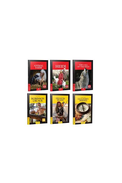 MK Publications English Story Stage 1-2 (6 Book Set) + Audio Files