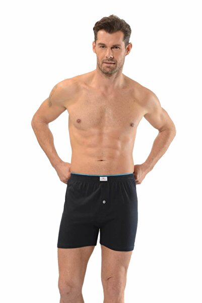 Jiber Ανδρική ζώνη για πετσέτες γκρι μελανζ, χτενισμένη βαμβακερή μπόξερ, κοντό κατά των μοντέλων και κατάλληλο νερό