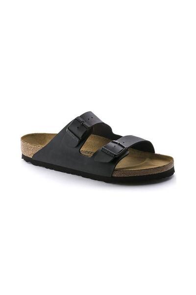 Birkenstock Black Unisex Double Buckle Slippers -051793 V3