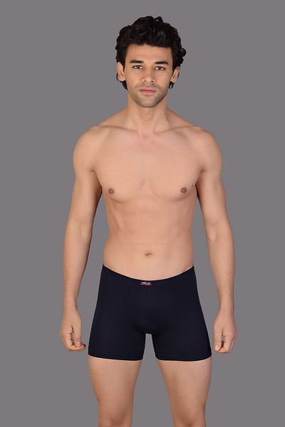 COTBOXER Ανδρικό μπόξερ Navy Blue Modal - Λεπτό λάστιχο