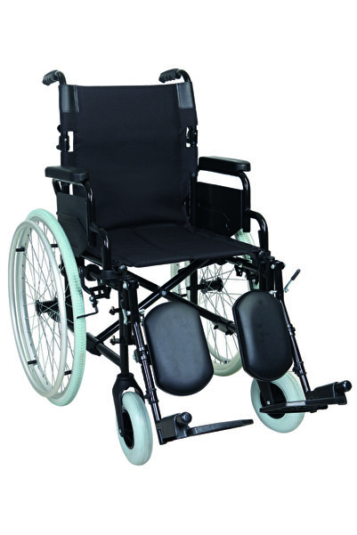 GOLFİ Standart Manuel Tekerlekli Sandalye | Çelik Gövde, PU Tekerlek, Katlana...