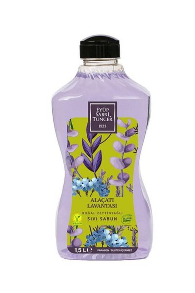 Eyüp Sabri Tuncer Liquid Soap Alaçatı Lavender 1500 Ml X 2 Pieces