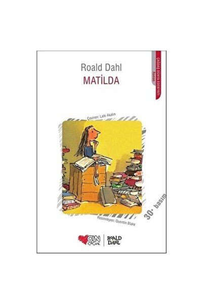 CAN Charlie'nin Çikolata Fabrikası - Matilda - Dev Şeftali - Charlie'nin Büyük Cam Asansörü - 4 Kitap