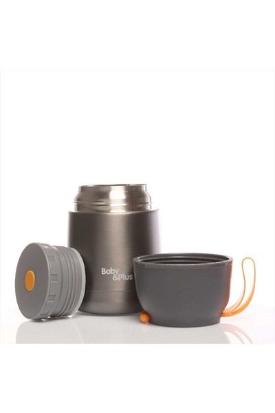 Baby Plus Food Thermos Brown-grey Byp-sh860g