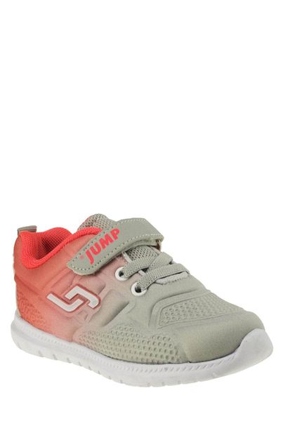 Jump Gray Salmon Pink Kids Sneakers 190 20008b